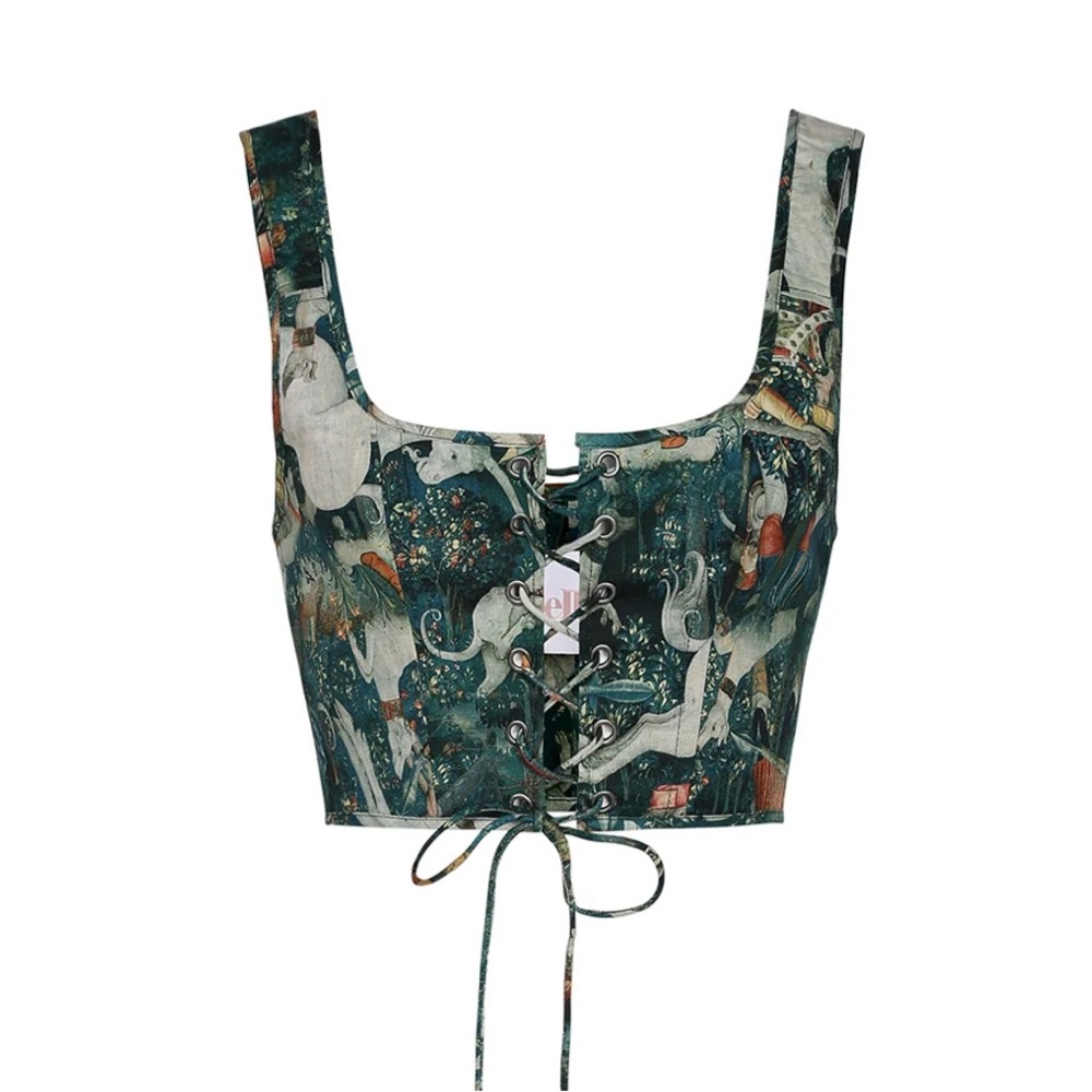 Selkie The Unicorn Defends Himself Soft Corset